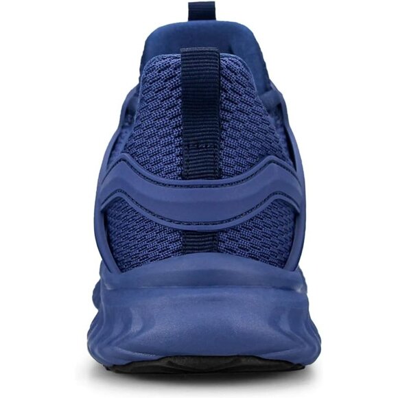 Abboos Women Dark Blue Walking Tennis Lightweight Casual Sneakers for Gym Travel - Picture 5 of 6